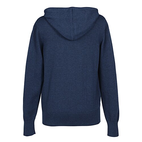 Additional Image 1 - a blue hoodie with a white background