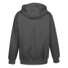 Additional Image 1 - a black hoodie with a white background