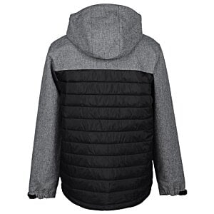 Additional Image 1 - a black and grey jacket
