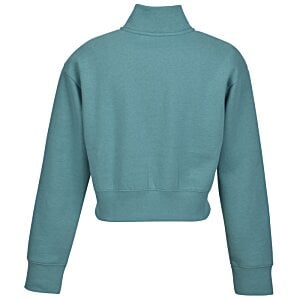 Additional Image 1 - a blue sweater with a white background