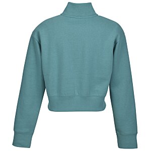 Additional Image 1 - a blue sweater with a white background