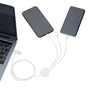 Additional Image 1 - a laptop with a charger attached to it