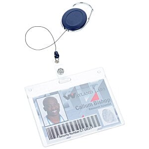 Additional Image 1 - a identification card with a cord