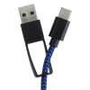 View Image 2 of 5 of All Over Braided Charging Cable - 24 hr
