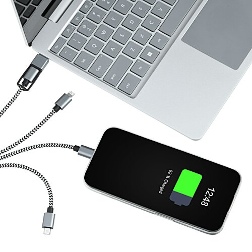 Additional Image 2 - a cell phone connected to a laptop
