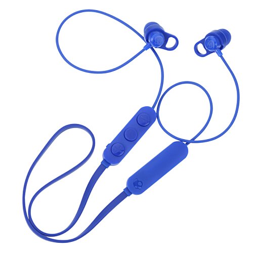 Additional Image 1 - a blue earbuds with a cord
