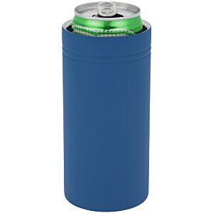 Additional Image 2 - a blue beverage can with green lid