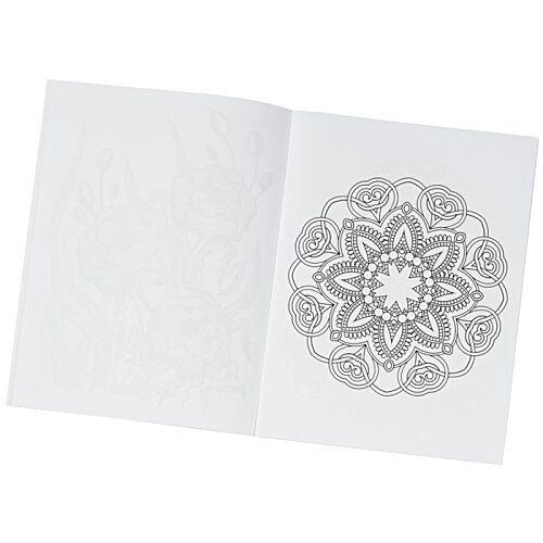 Additional Image 1 - a white paper with a circular pattern