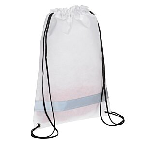 Additional Image 1 - a white bag with black straps