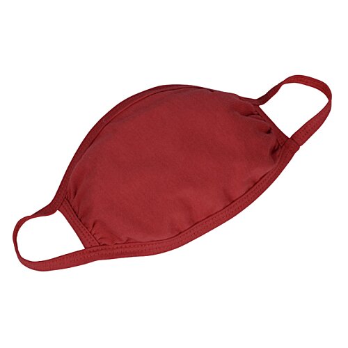 Additional Image 3 - a red face mask with a strap