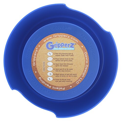 Additional Image 3 - a blue and white circular object