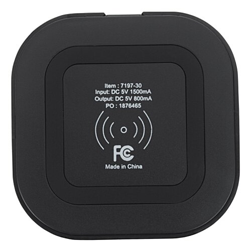 Additional Image 8 - a black square object with white text