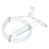 View Image 5 of 6 of Whirl Duo Charging Cable with Magnetic Wrap