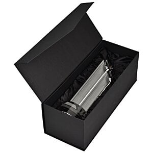 Additional Image 2 - a black box with a silver object inside