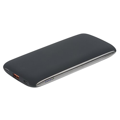 Additional Image 2 - a black rectangular object with a red stripe