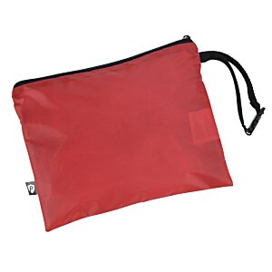 Additional Image 2 - a red bag with a black strap