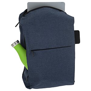 Additional Image 1 - a blue bag with a green handle