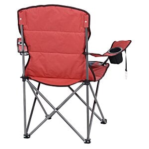 Additional Image 1 - a red folding chair with legs