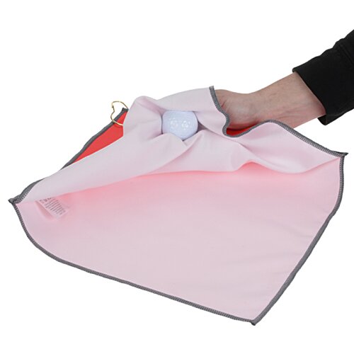 Additional Image 2 - a hand holding a pink cloth