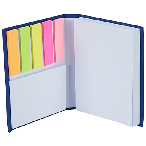 Additional Image 1 - a book with colorful sticky notes