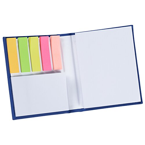 Additional Image 1 - a book with colorful sticky notes