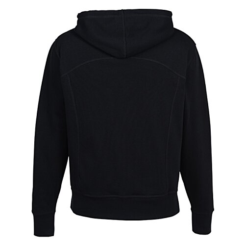 Additional Image 1 - a black hoodie on a white background