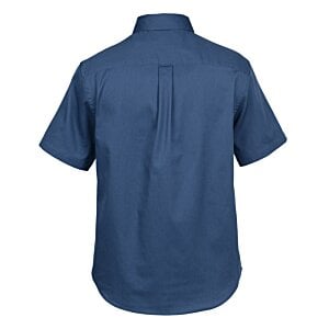 Additional Image 1 - a blue shirt on a white background