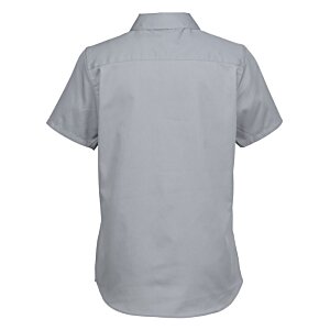 Additional Image 1 - a back of a grey shirt