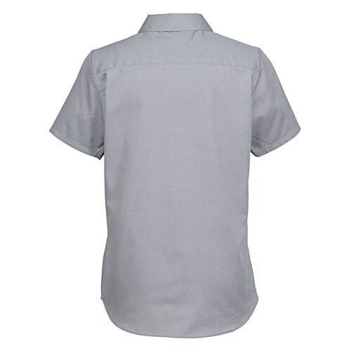 Additional Image 1 - a back of a grey shirt