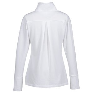 Additional Image 1 - a white turtleneck sweater