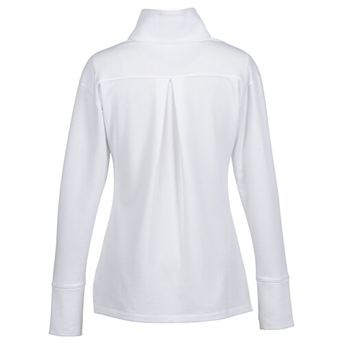 Additional Image 1 - a white turtleneck sweater