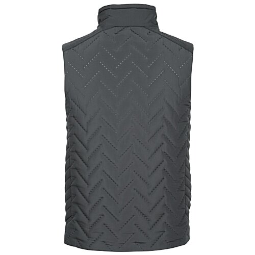 Additional Image 1 - a black vest with a white background