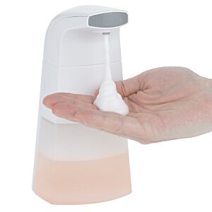 Additional Image 5 - a hand holding a soap dispenser
