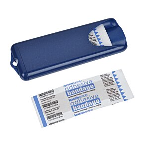 Additional Image 4 - a blue bottle opener and a white and blue wrapper
