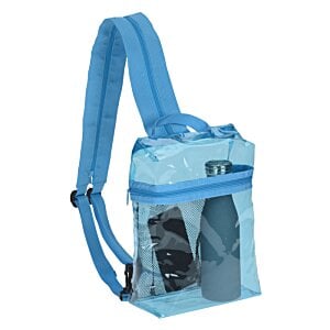 Additional Image 1 - a blue water bottle pouch