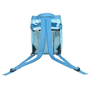 Additional Image 4 - a blue backpack with two legs