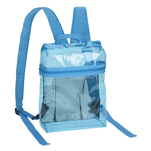 Additional Image 2 - a blue backpack with a strap