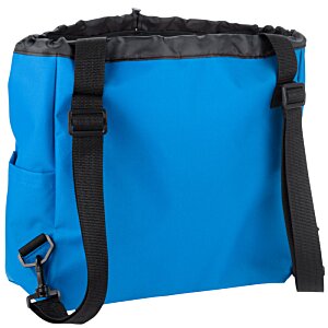 Additional Image 3 - a blue bag with black straps
