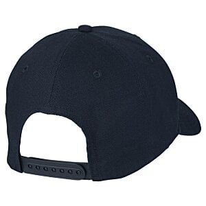 Additional Image 1 - a black hat with a white back
