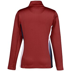 Additional Image 1 - a red long sleeved shirt
