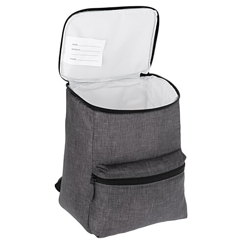Additional Image 1 - a grey bag with a white label