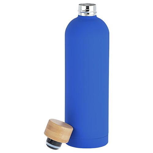 Additional Image 1 - a blue bottle with a cork