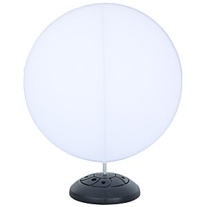 Additional Image 1 - a white round object with a black base