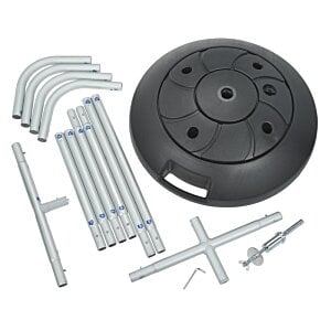 Additional Image 2 - a black round object with white parts