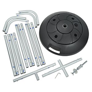 Additional Image 2 - a black round object with white plastic tubes