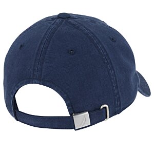 Additional Image 1 - a blue hat with a white strap