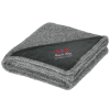 View Image 2 of 3 of Heathered Fuzzy Fleece Blanket