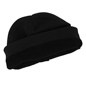 Additional Image 1 - a black beanie on a white background