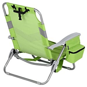 Additional Image 3 - a green chair with metal legs