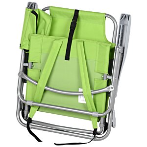Additional Image 5 - a green chair with metal legs